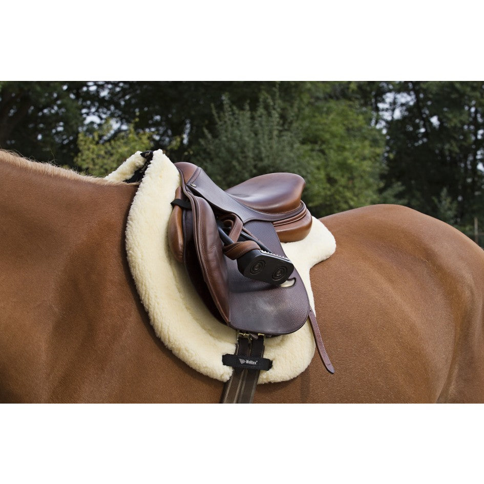 Back On Track Cuscinetto Da Sella Ammortizzante Teddy – Con Tecnologia Welltex, Lavabile, Per Cavalli Sensibili
