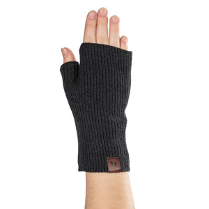 Ash Knitted Fingerless Gloves