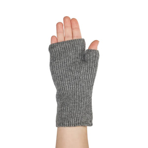 Ash Knitted Fingerless Gloves