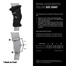 Load image into Gallery viewer, Royal Hock Boots Deluxe / Infra-red Technology