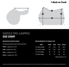 Load image into Gallery viewer, Haze Collection Saddle Pad Jump