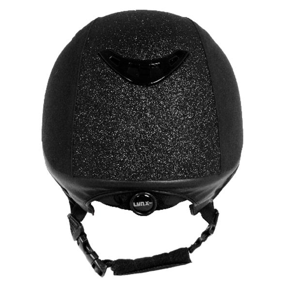 EQ3 Lynx Microfiber Black Sparkle with MIPS - Yellow Taggable – Back On ...